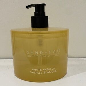 Sand + Fog White Vanilla Hand Soap NWOT